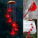 Llamador de Ángeles de Cardenales LED Solar