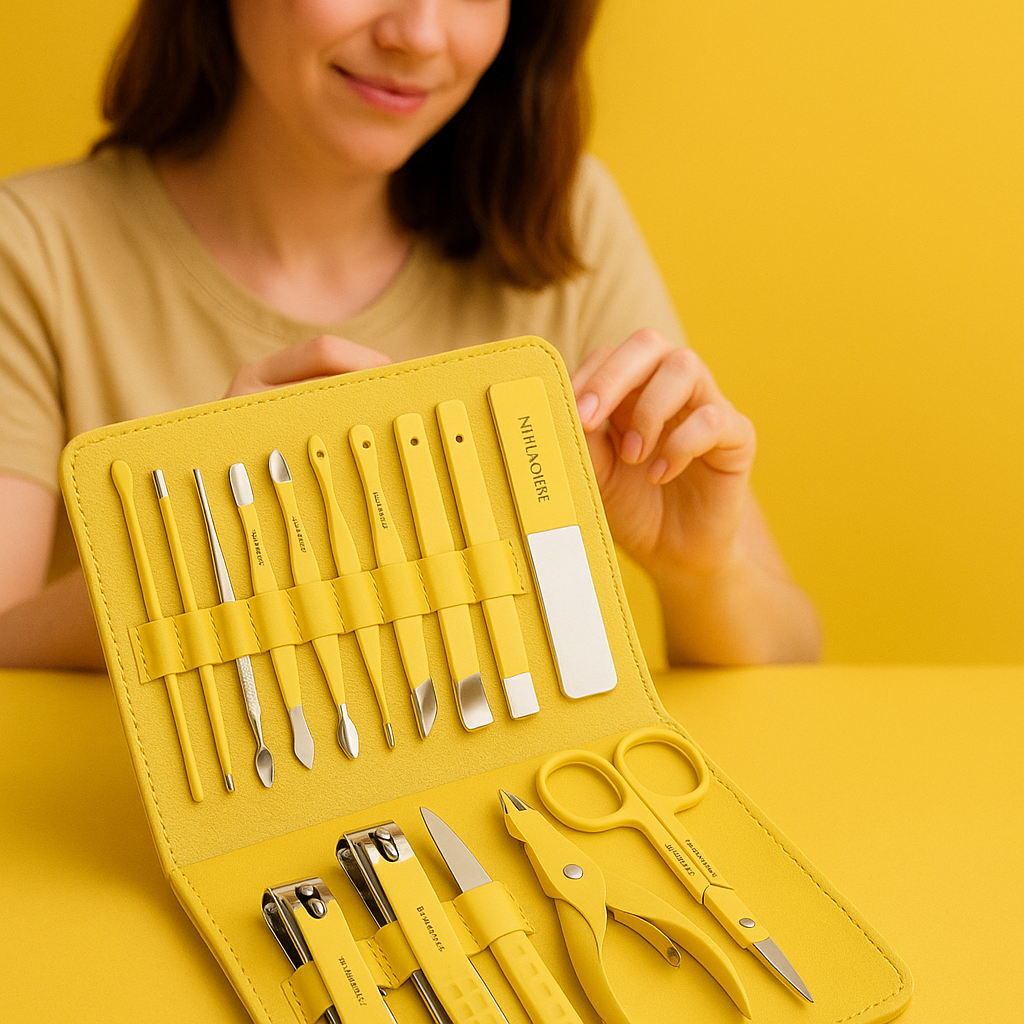 Kit Profesional De Manicura, Pedicura y Cuidado Facial