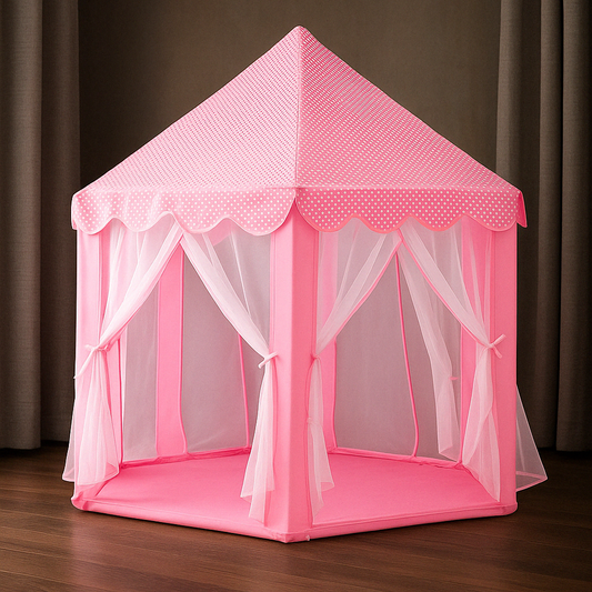 Carpa Castillo de Princesa Fácil de Montar para Niños