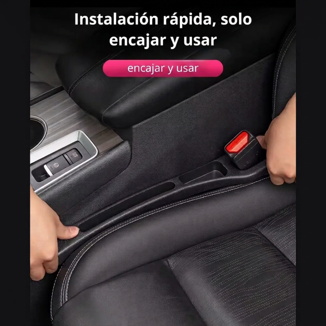 Relleno Espacio Asiento Auto Set X4 Organizador Lateral EVA
