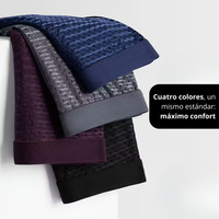 Pack X4 Boxers De Hombre Ice Silk Transpirables Bambú