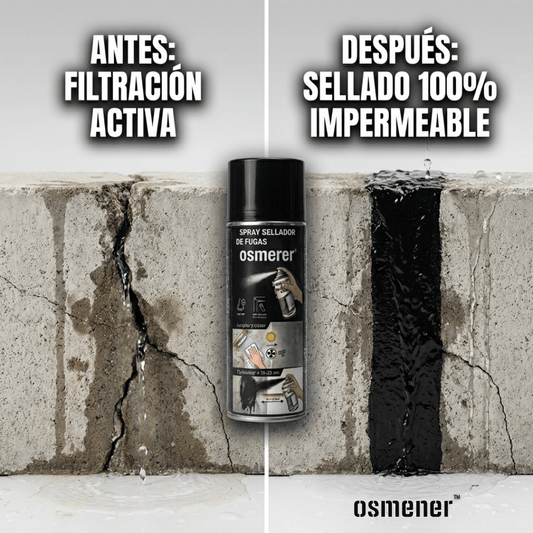 Spray Sellador Impermeabilizante Para Filtraciones De Agua - OSMENER - Muy Moderna Uruguay