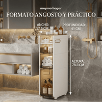 Carrito Organizador De Baño Para Espacios Reducidos - muymo hogar - Muy Moderna Uruguay
