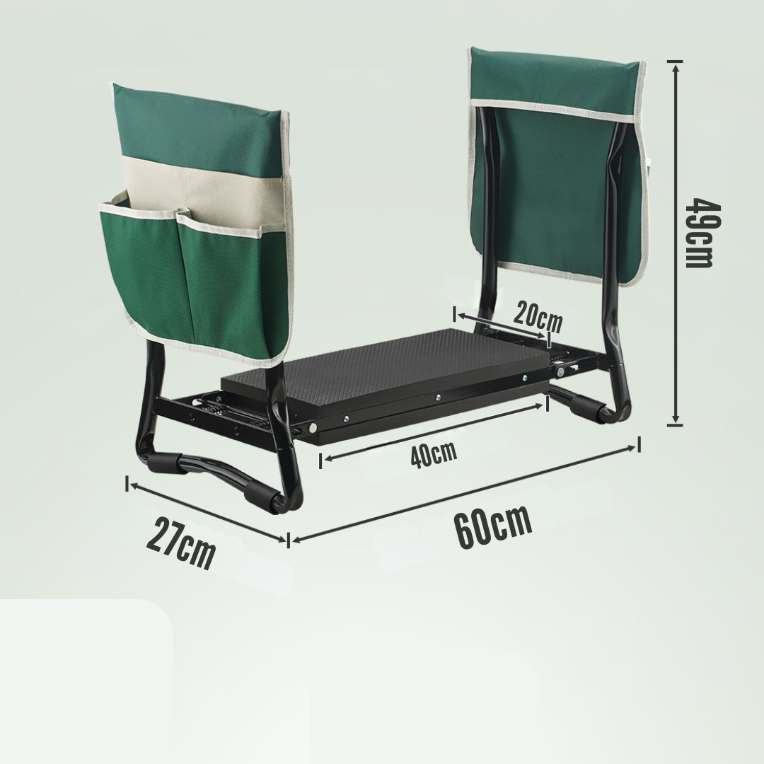 Asiento Arrodillador Plegable para Jardinería