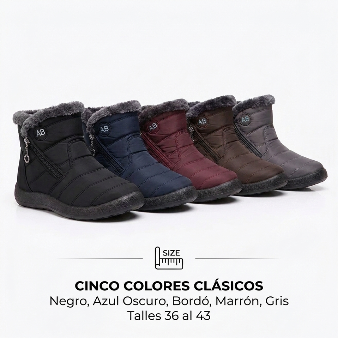 Botas Impermeables de Invierno Interior de Corderito