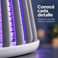 Mata Mosquitos Eléctrico Recargable USB UV para Interior