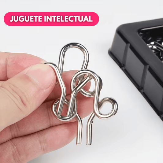 Set x30 Puzzle de Metal Ingenio IQ Para Niños Y Adultos - Muy Moderna Uruguay