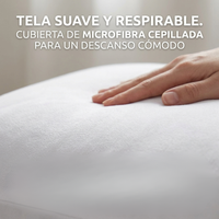 Cubre Colchón Topper Pillow 2 Plazas 150x200cm 10cm Extra Confort