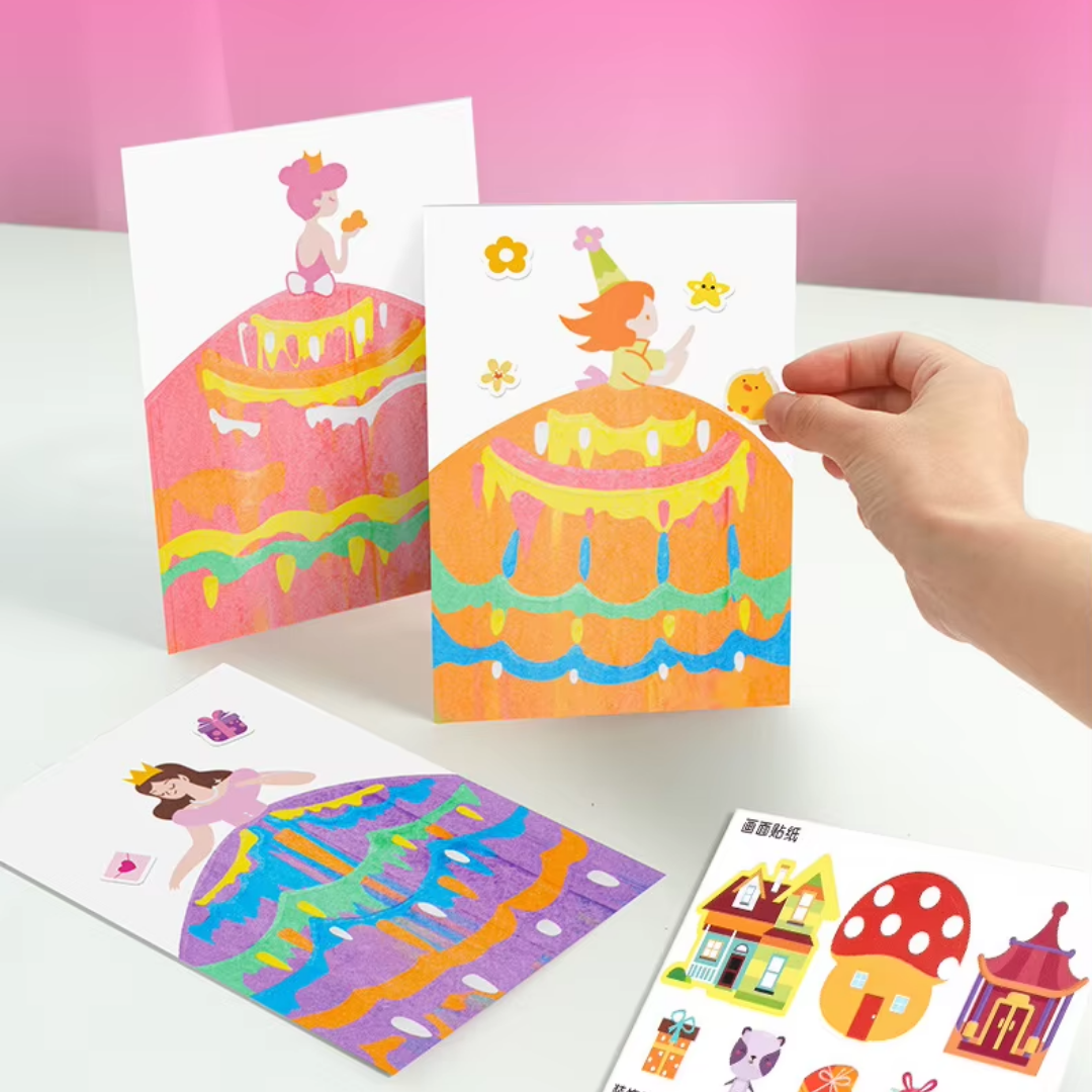 Kit Scratch Arcoíris 20 Tarjetas para Raspar - Manualidad Creativa Infantil