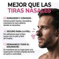 Kit Dilatador Nasal Antironquidos para Dormir - Muy Moderna Uruguay