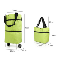 Carrito De Compras Plegable Para Feria y Supermercado