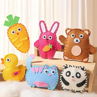 Juego De Costura Infantil Principiantes Kit 6 Diseños Educativo