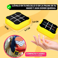 Juego De Mesa Ta Te Ti Electrónico Portátil Diversión Familiar
