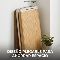 Canasto Cesto Ropa Sucia Plegable Bambú Grande Con Tapa - muymo hogar - Muy Moderna Uruguay