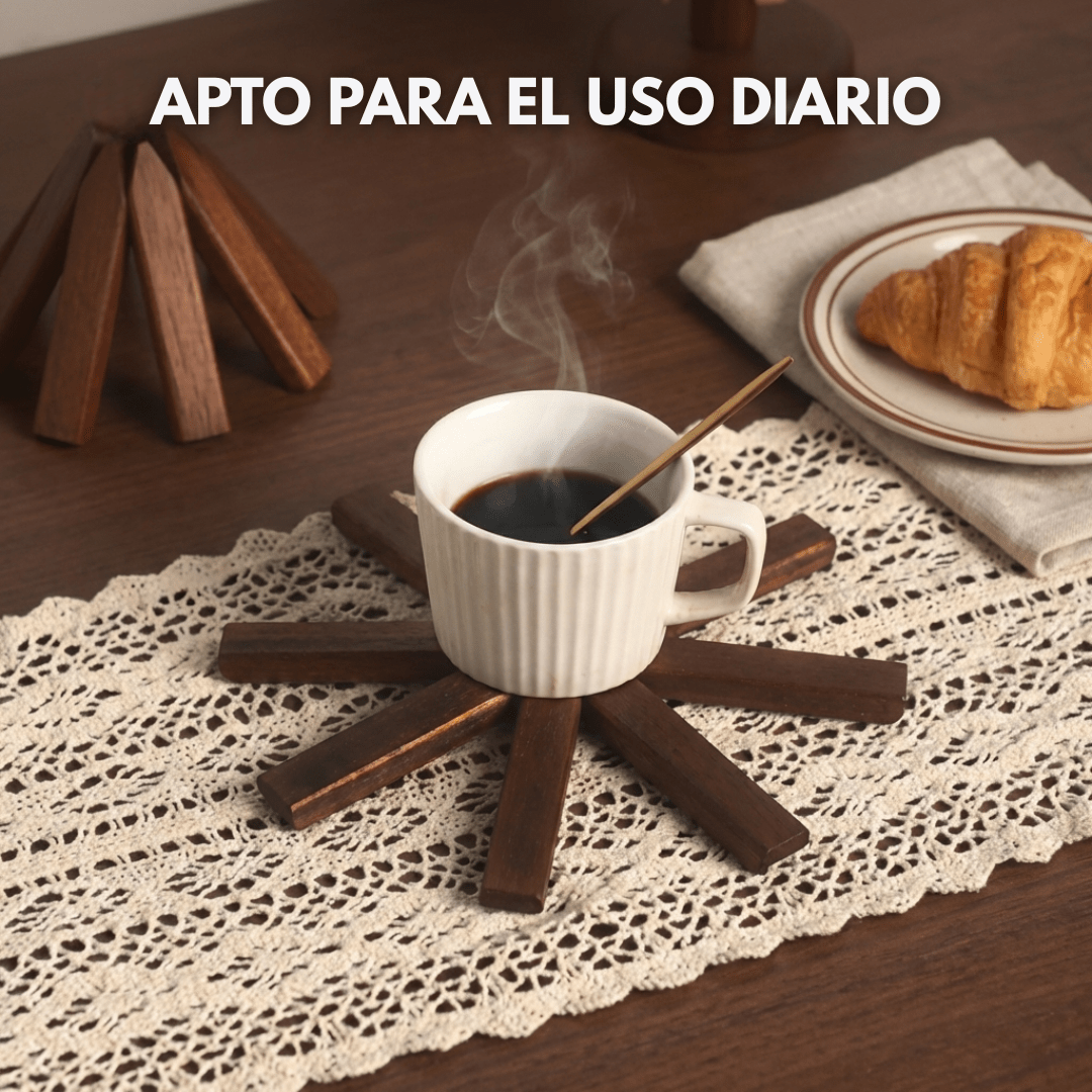 Set x3 Salvamantel de Madera de Roble - muymo hogar - Muy Moderna Uruguay