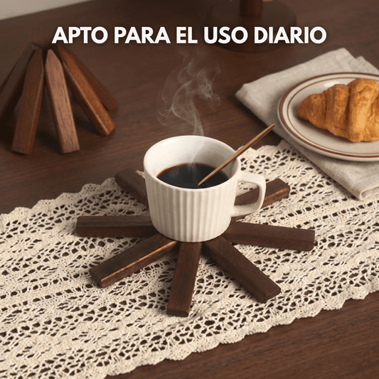 Set x3 Salvamantel de Madera de Roble - muymo hogar - Muy Moderna Uruguay