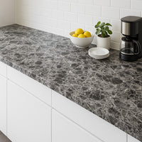 Papel Adhesivo Simil Marmol Impermeable 5mts