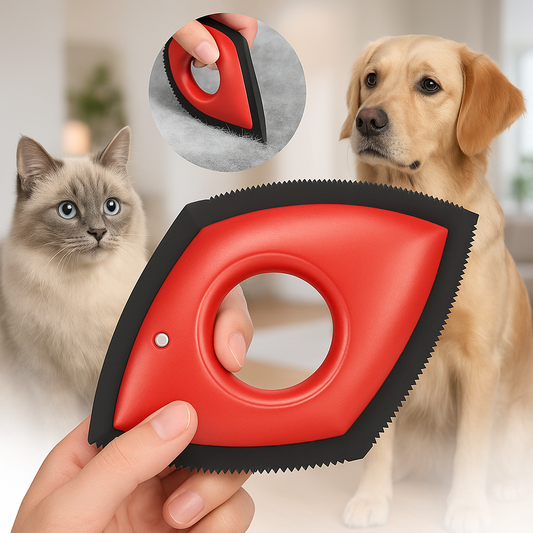 Removedor de Pelo de 3 Caras para Auto, Sillón, Ropa