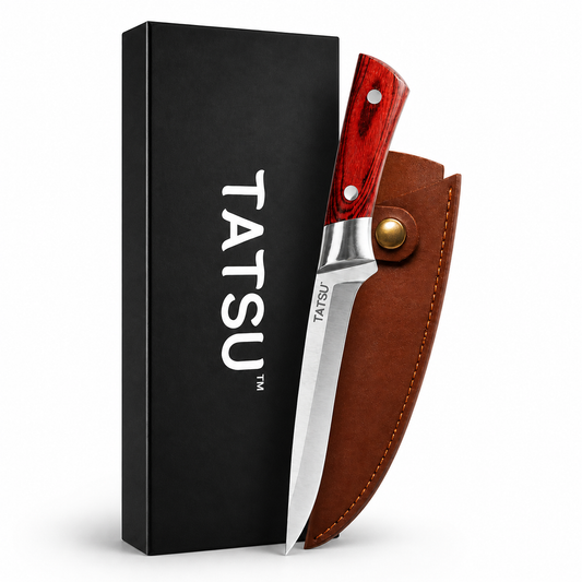 Cuchillo Largo de Cocina TATSU con Funda
