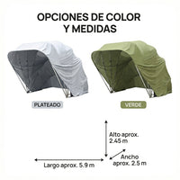 Garage Plegable Para Auto Protector De Sol Y Granizo