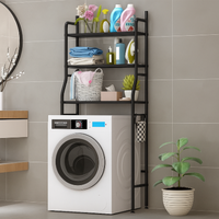 Estantería Triple de Baño Multifuncional
