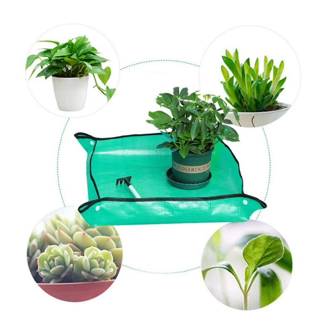 Alfombra Impermeable Para Trasplantar Plantas 100cm