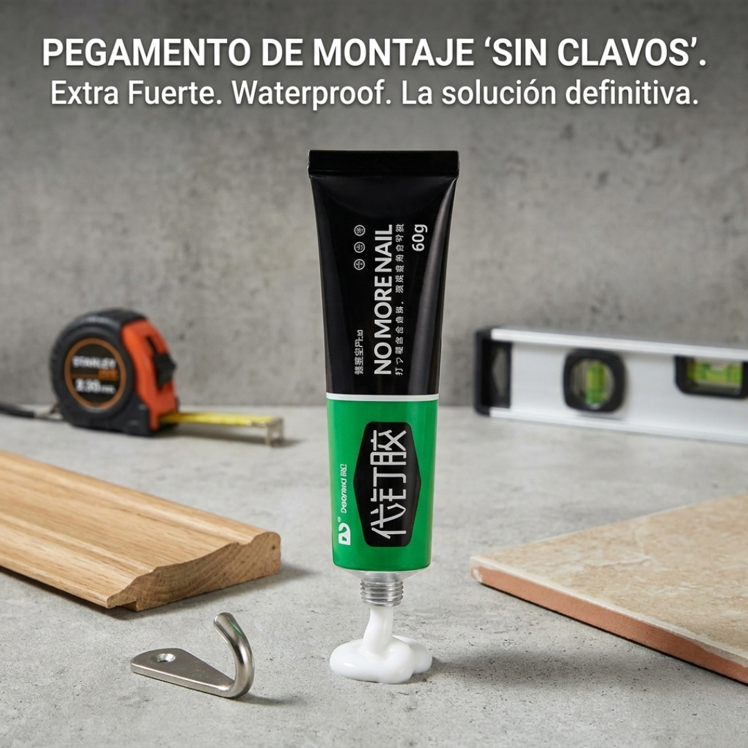 Pegamento Montaje Sin Clavos Waterproof Extra Fuerte 60g
