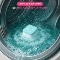 Tabletas Limpiadoras para Lavadora x30 Concentradas