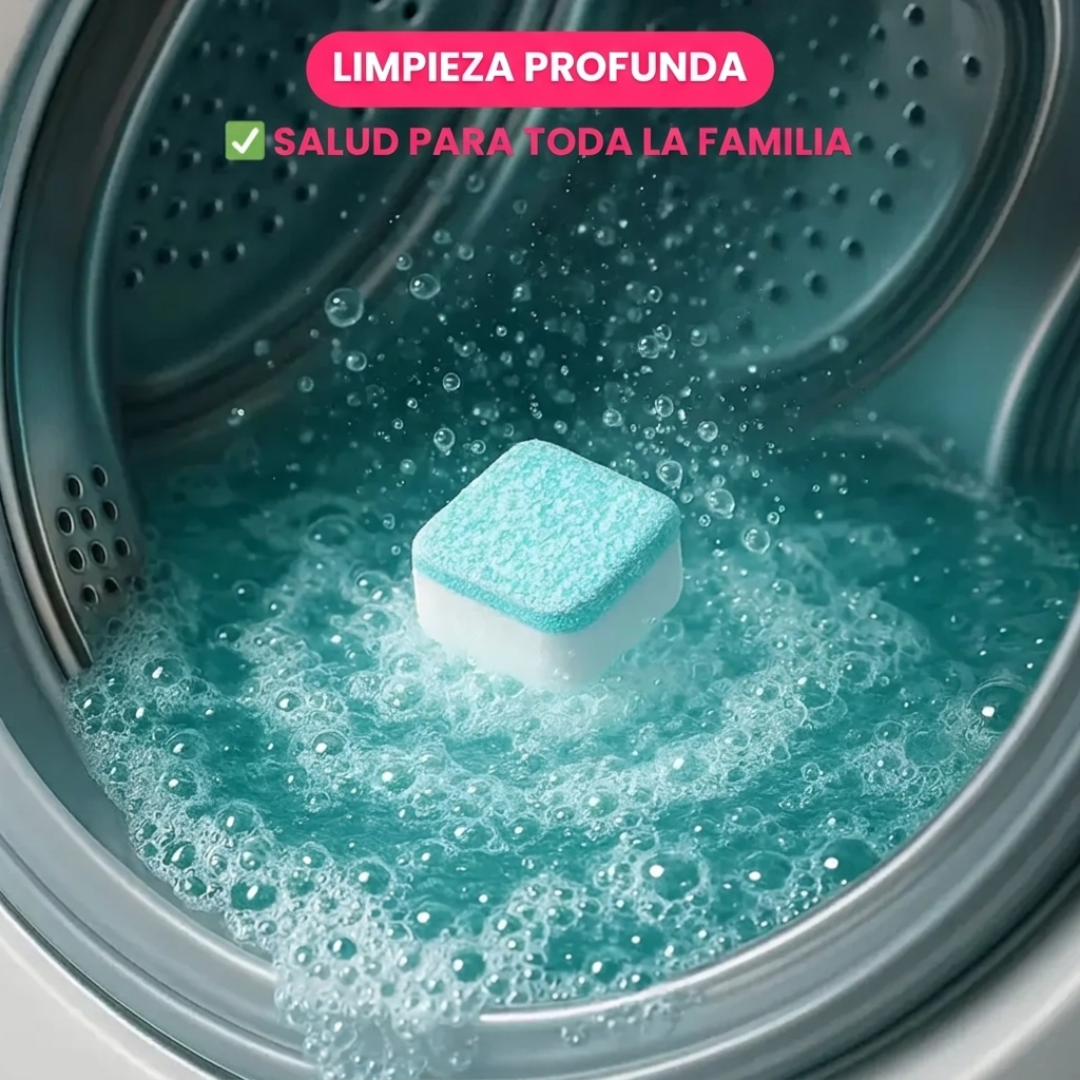Tabletas Limpiadoras para Lavadora x30 Concentradas