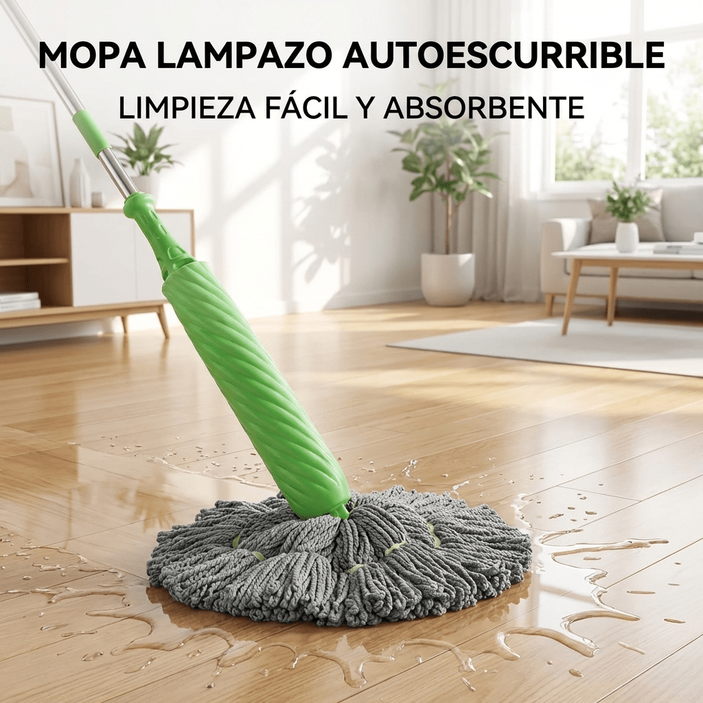 Trapeador 2 En 1 Super Absorbente - Muy Moderna Uruguay