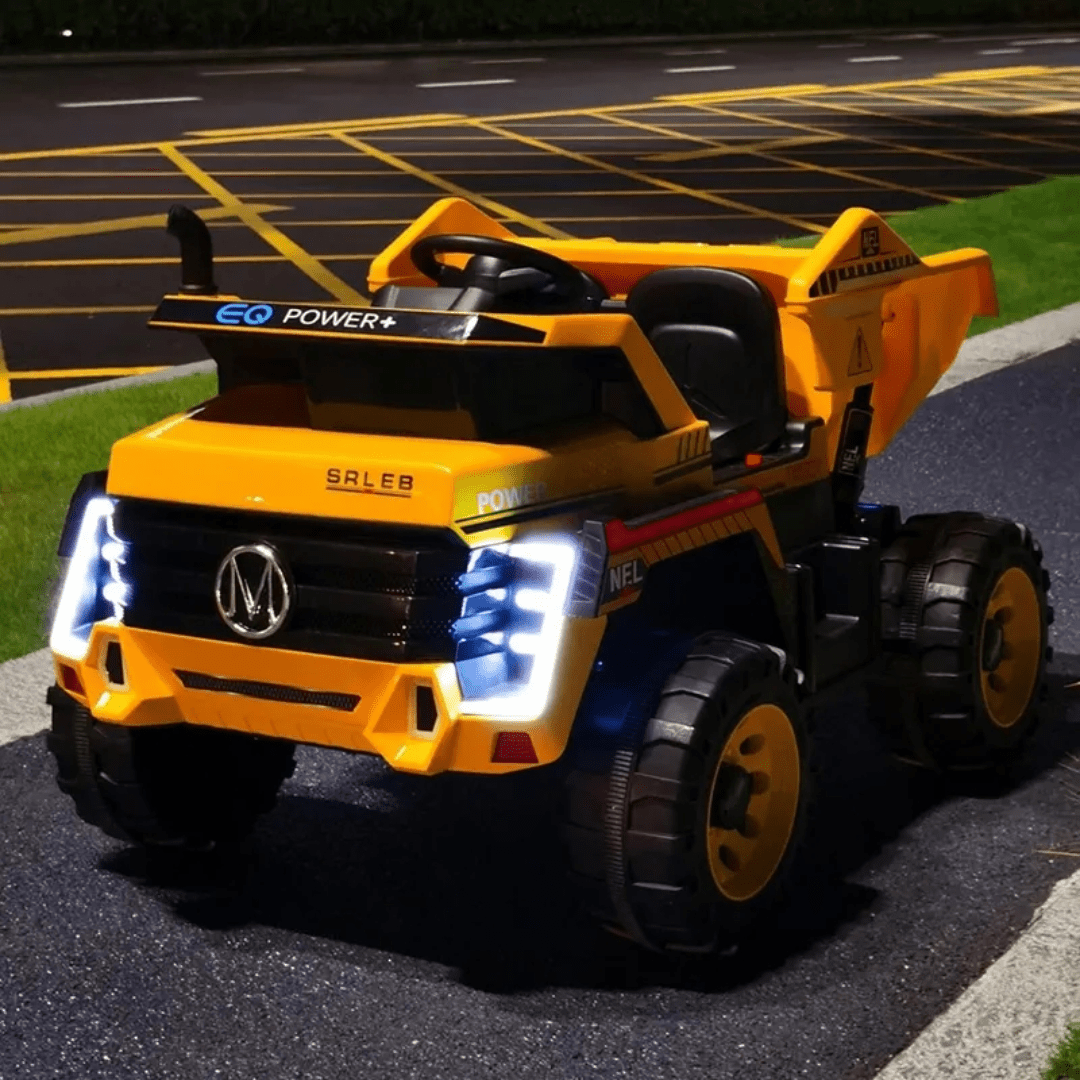 Camión Volquete Eléctrico Infantil 12V 4x4 Con Descarga - Muy Moderna Uruguay
