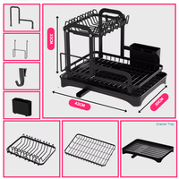 Escurridor Shelf Sobre Mesada Con Drenaje Lateral