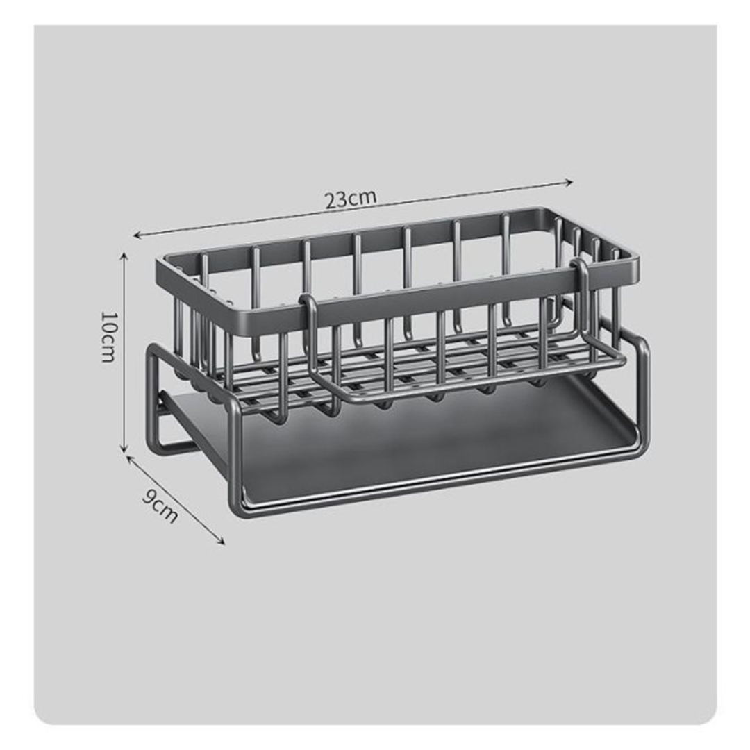 Soporte Para Detergente Y Esponja Con Escurrido A Fregadero