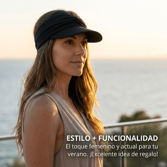 Gorro de Sol Visera Ancha Para Mujer Con Protección UV - Muy Moderna Uruguay