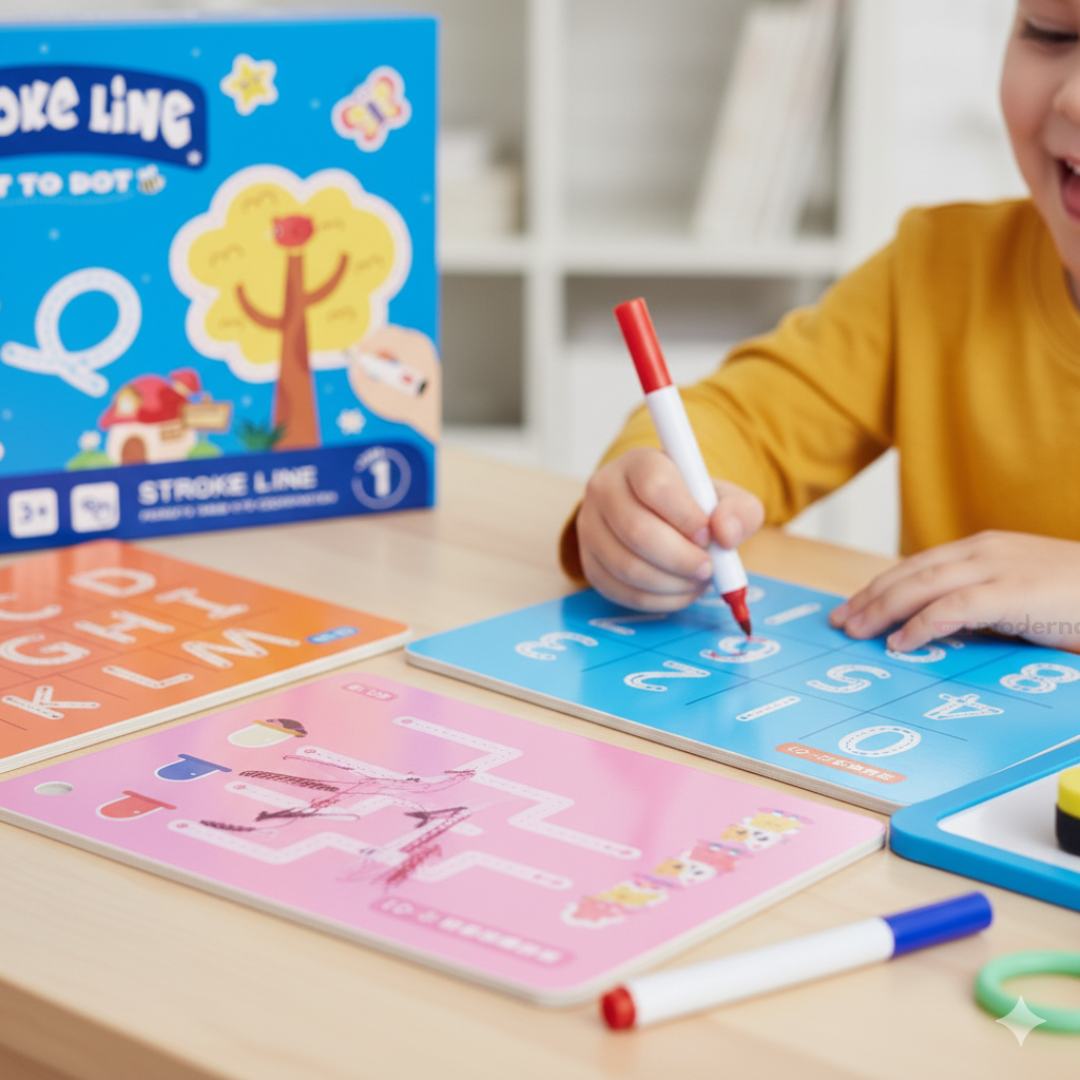 Libro Montessori De Escritura Y Dibujo 64 Páginas