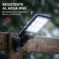 Foco Solar LED Alta potencia para Exterior -Ecoinnova