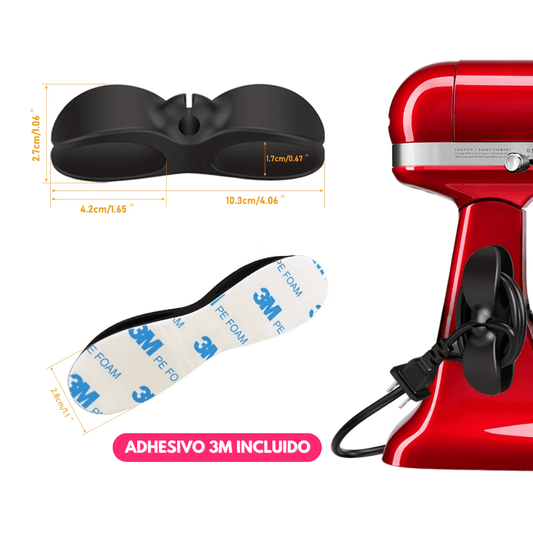 Pack x6 Organizador De Cables Para Electrodomésticos - Muy Moderna Uruguay