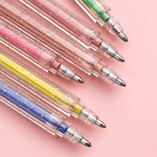Marcadores Para Niños Dibujo Y Colorear con Glitter x24 - Muy Moderna Uruguay
