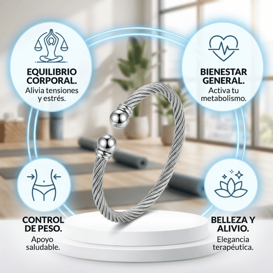 Pulsera Magnética Unisex Terap Adelgazante Anti Estrés - Muy Moderna Uruguay