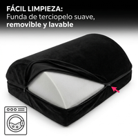 Reposapiés Ergonómico Espuma Memory Escritorio Oficina Suave