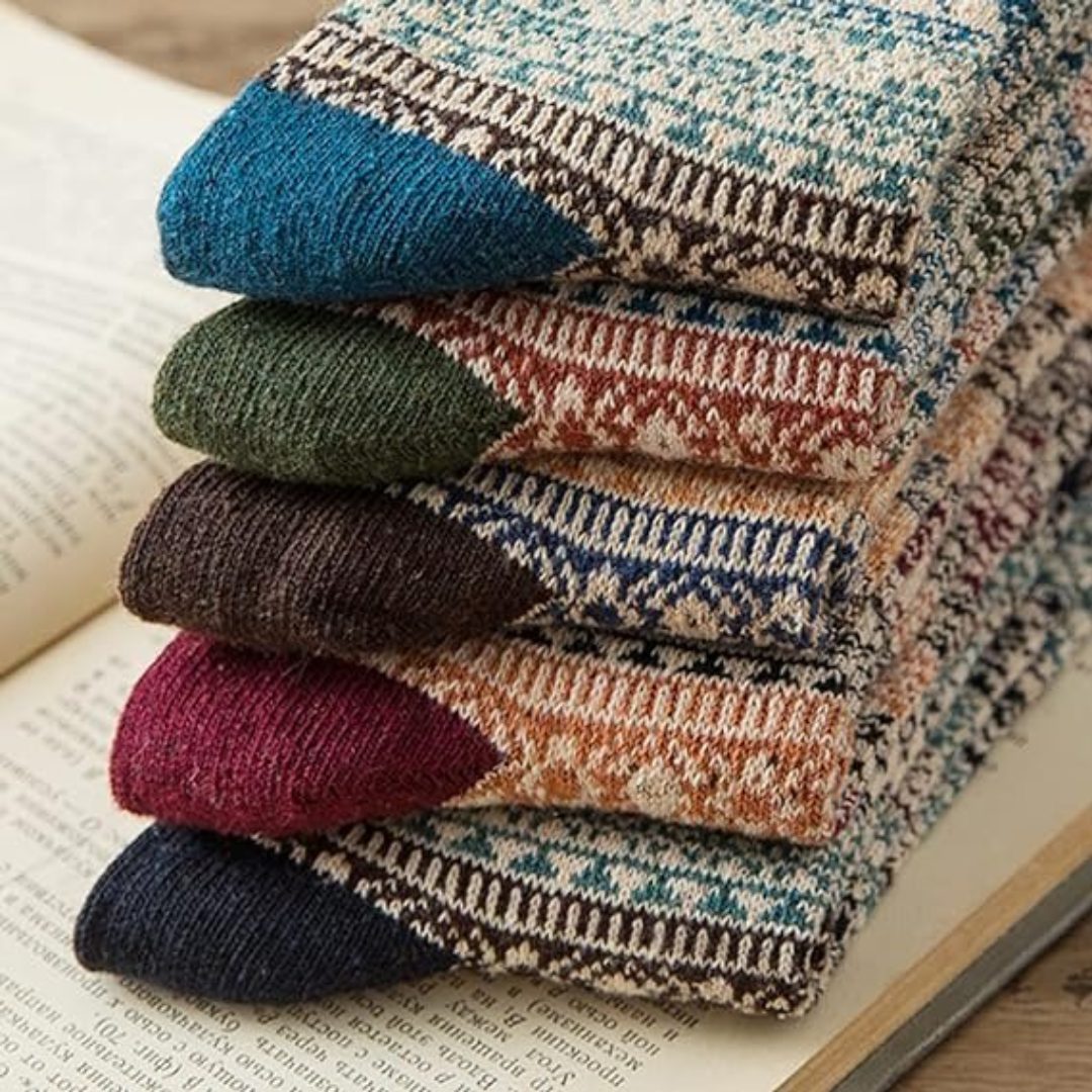 Medias Nórdicas para Invierno 5 Pares