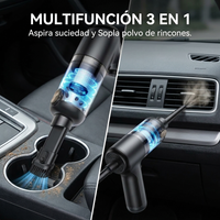 Aspiradora Inalámbrica Portátil Auto 120W Recargable