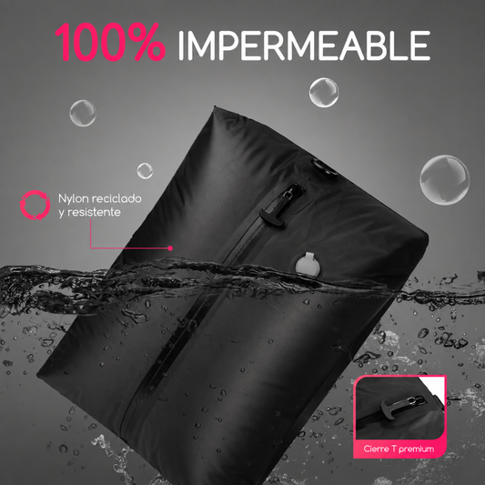 Bolsa de Vacío para Ropa de Viaje 20L con Bomba Integrada Recargable para Valija