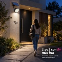 Reflector Solar 243 LED con Sensor de Movimiento ecoinnova