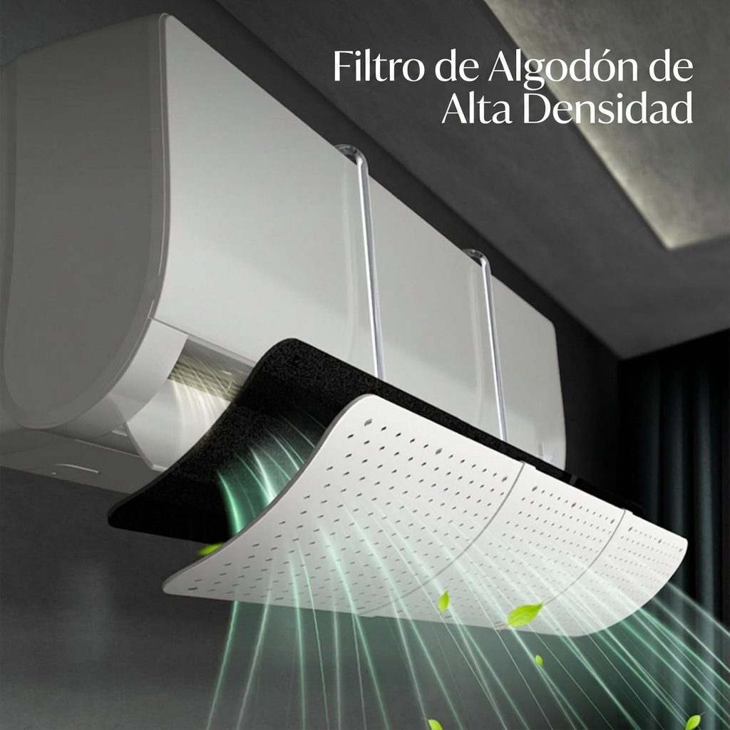 Deflector Retráctil Aire Acondicionado Extensible