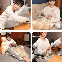 Almohadón Lumbar con Posabrazo para Cama, Silla y Sillón