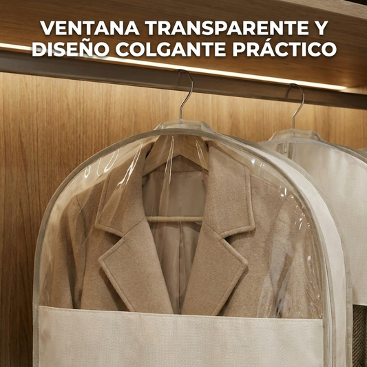 Organizador de Ropa Colgante con Compresión para Abrigos