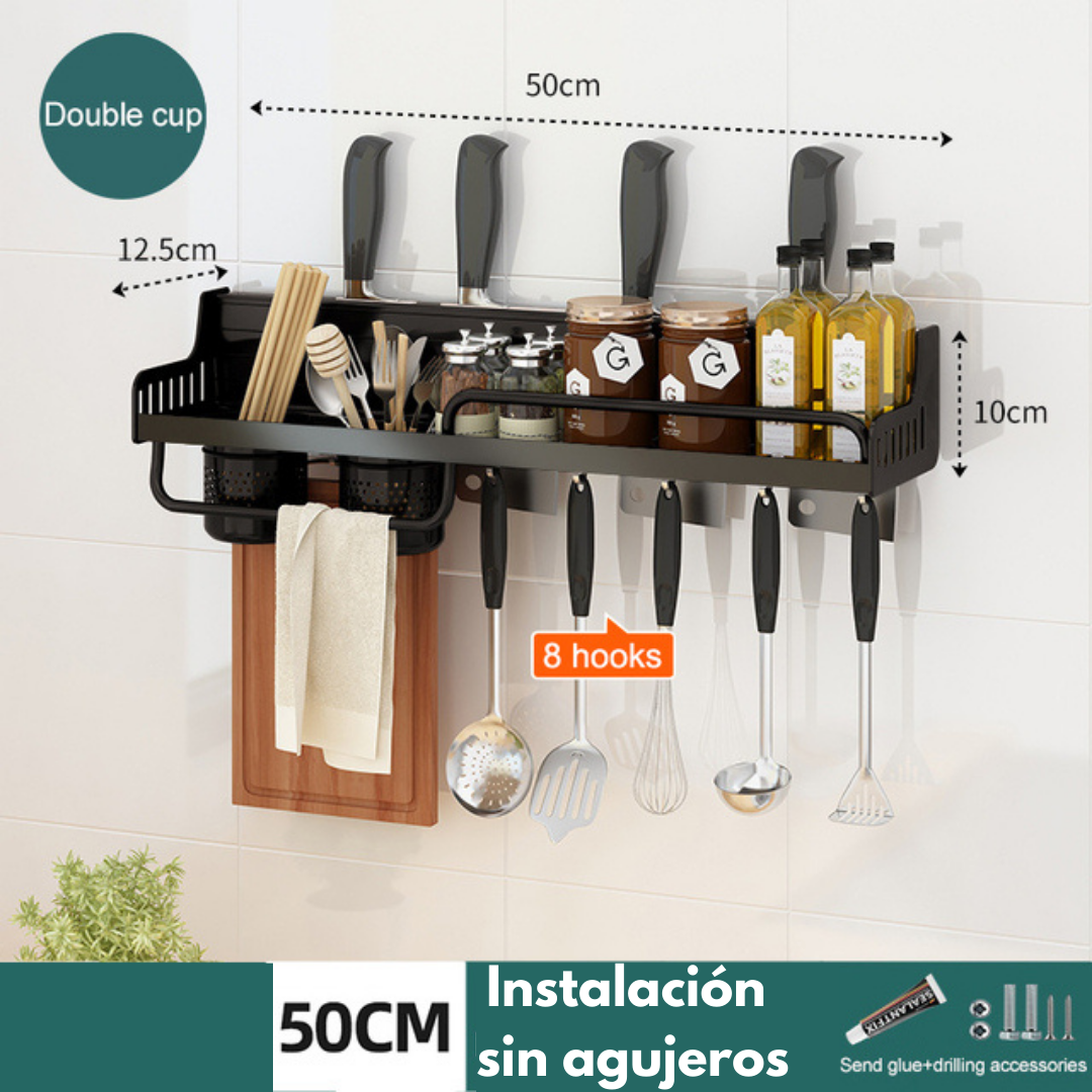 Estante Aereo Multifuncional para Cocina (50cm)