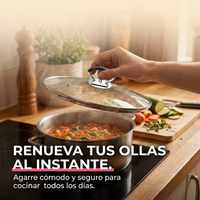 Set 6 Mangos de Silicona Universal para Tapa de Olla