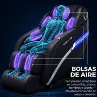 Sillón Masajeador de Lujo Ecoinnova - Masaje de Cuerpo Completo - Muy Moderna Uruguay